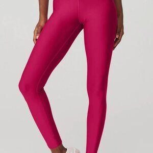 ALO Yoga Pink 7/8 High-waist Airlift Legging - Size - Small